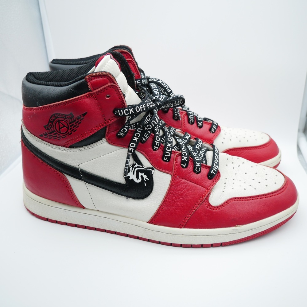 INEVERHEARDOFYOU x Air Jordan Retro 1 Chicago F OFF Size US 12 with Zero F Coin